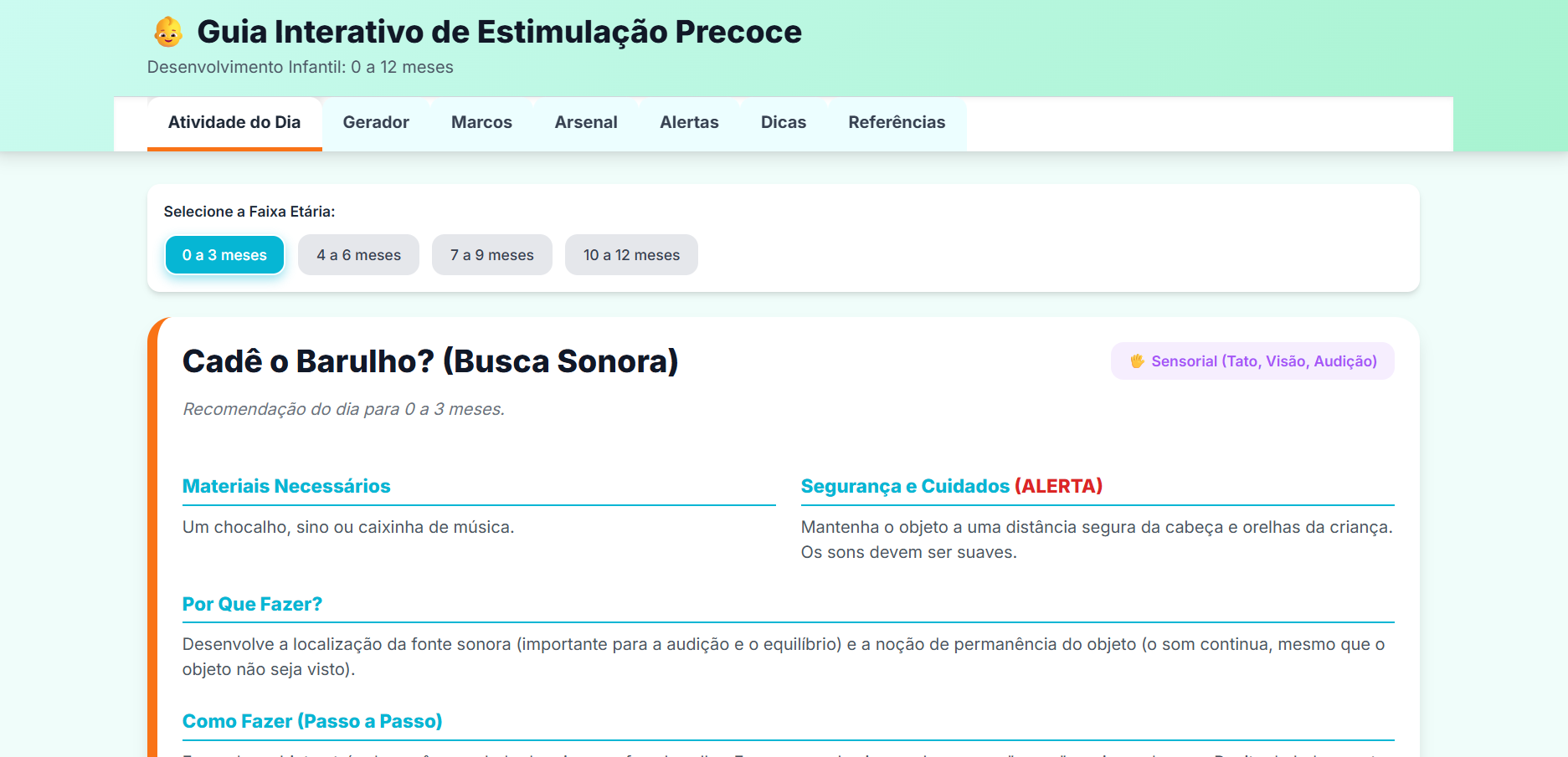 Guia Interativo
